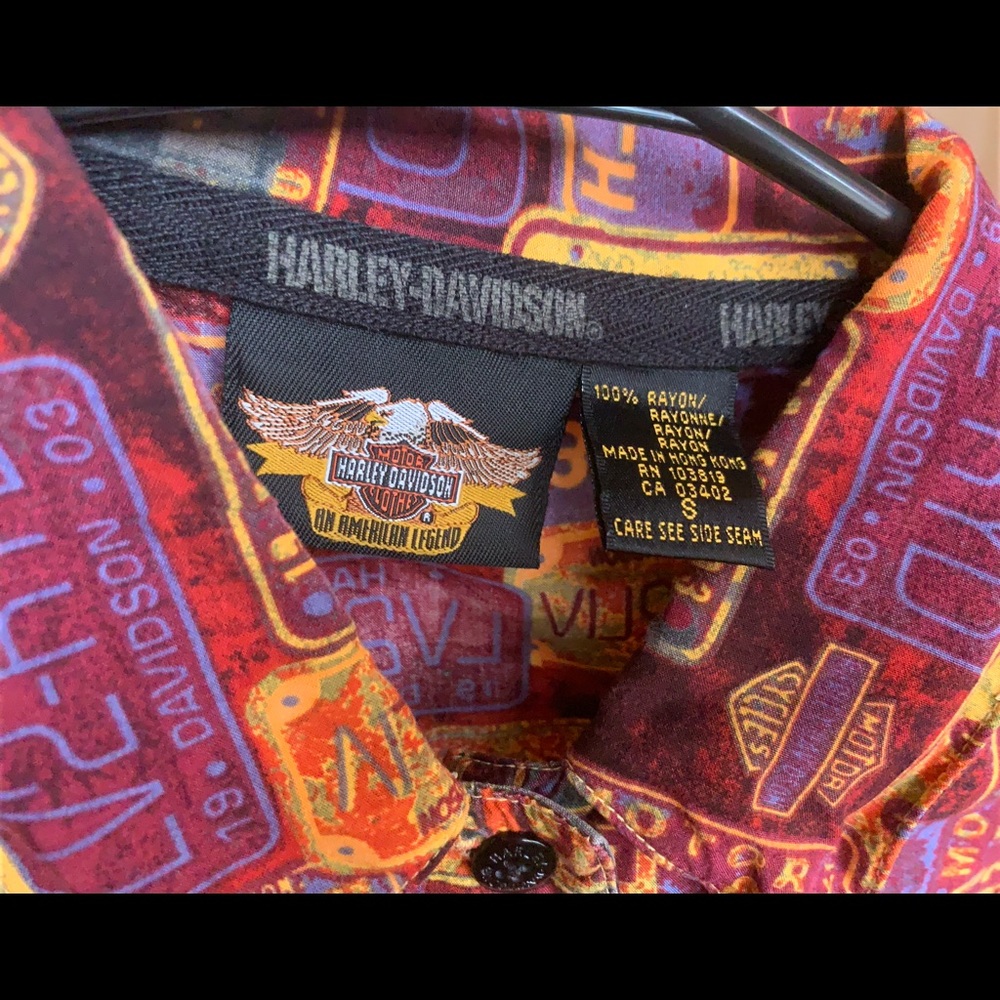 Vintage Harley Davidson Women’s Button Up